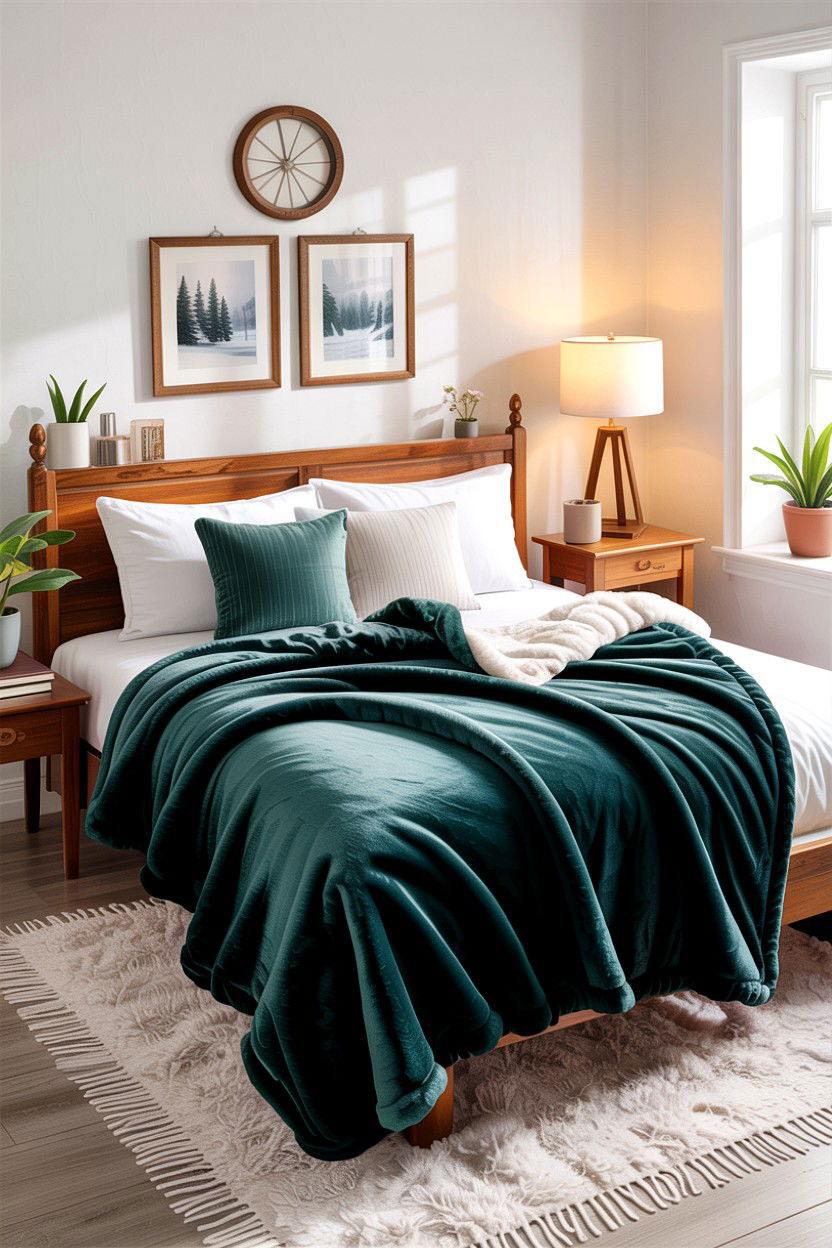 Heavy Fleece Blanket - 30 bedroom fleece blankets