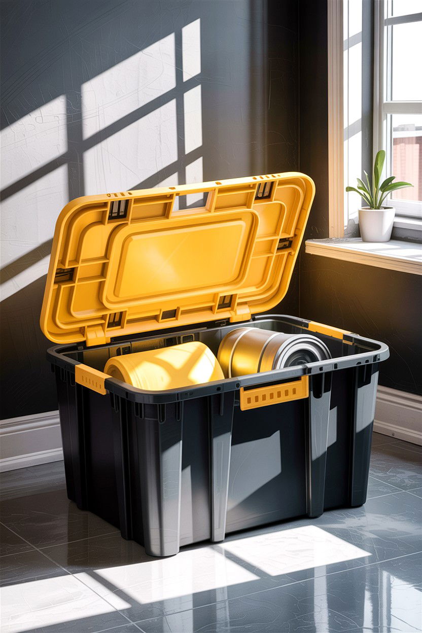 Heavy duty storage tote - 30 bedroom under bed storage ideas