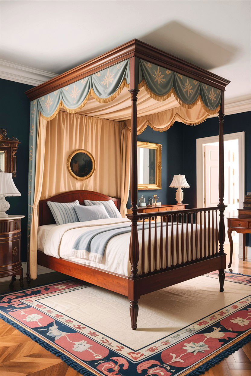 Hepplewhite Bedroom - 30 antique bedroom ideas