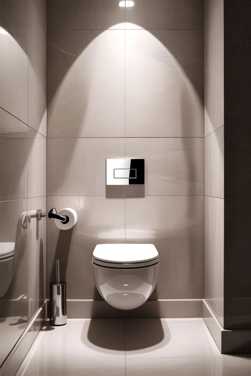 Hidden Tank In Wall Toilet - 30 comfort height toilet ideas