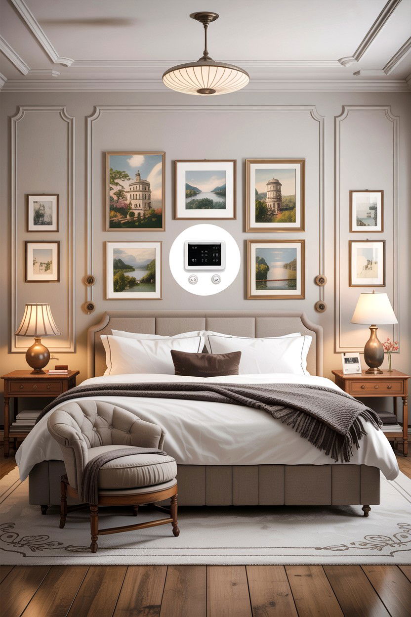 Hidden Thermostat Clean Bedroom - 30 bedroom thermostats