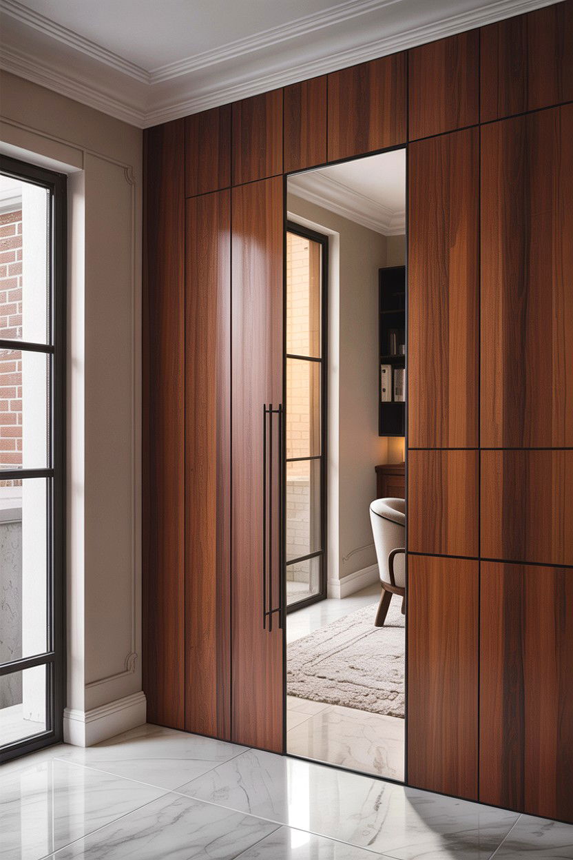 Hidden glass door - 30 living room glass doors