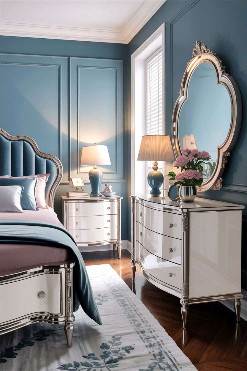 High Gloss Furniture Bedroom - 30 Hollywood bedroom ideas