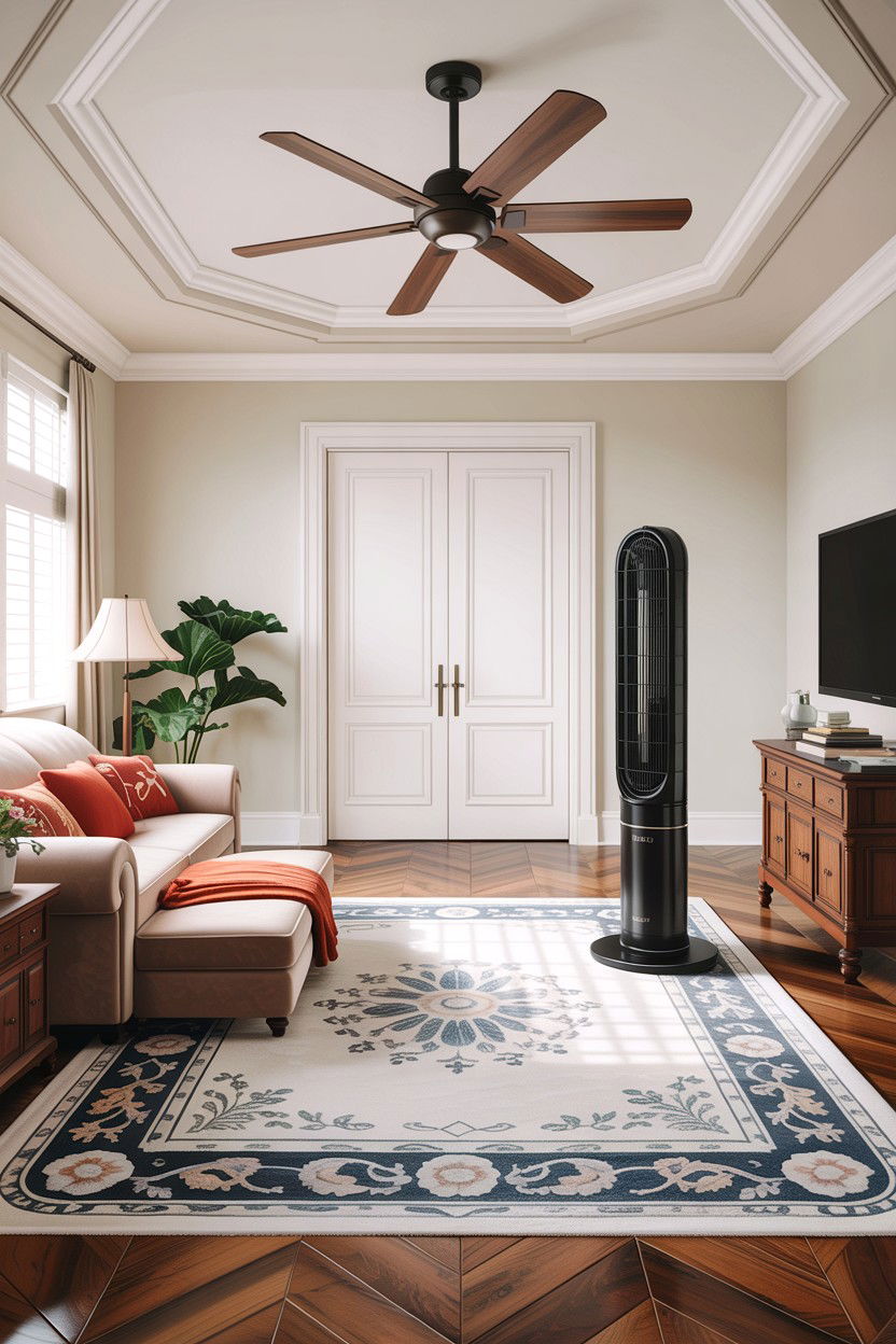 High Velocity Tower Fan - 30 bedroom tower fans