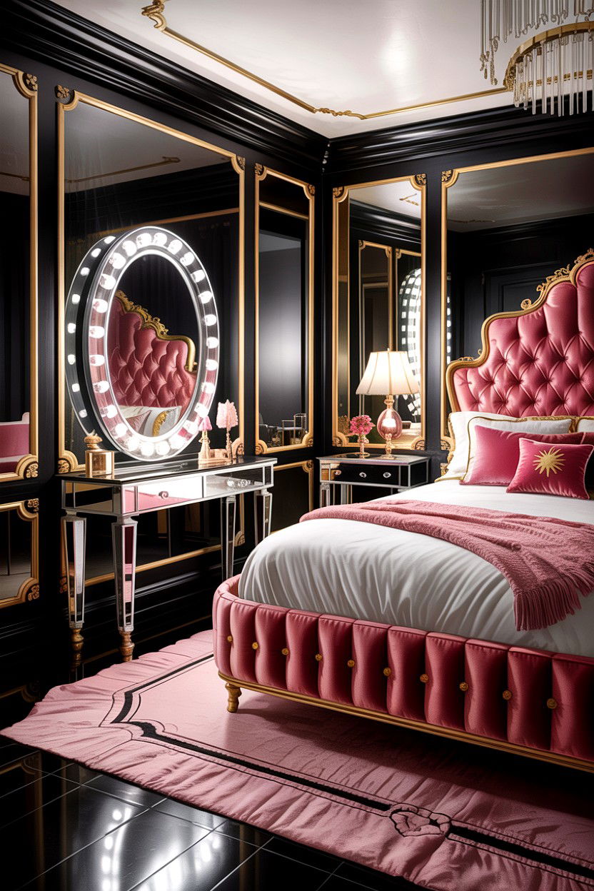 Hollywood Regency Bedroom - 30 bedroom inspiration boards