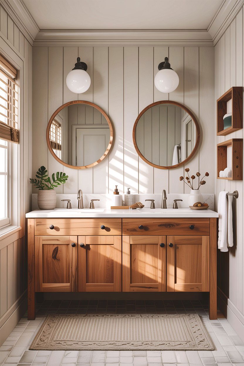 Horizontal board and batten bathroom - 30 bathroom board and batten ideas