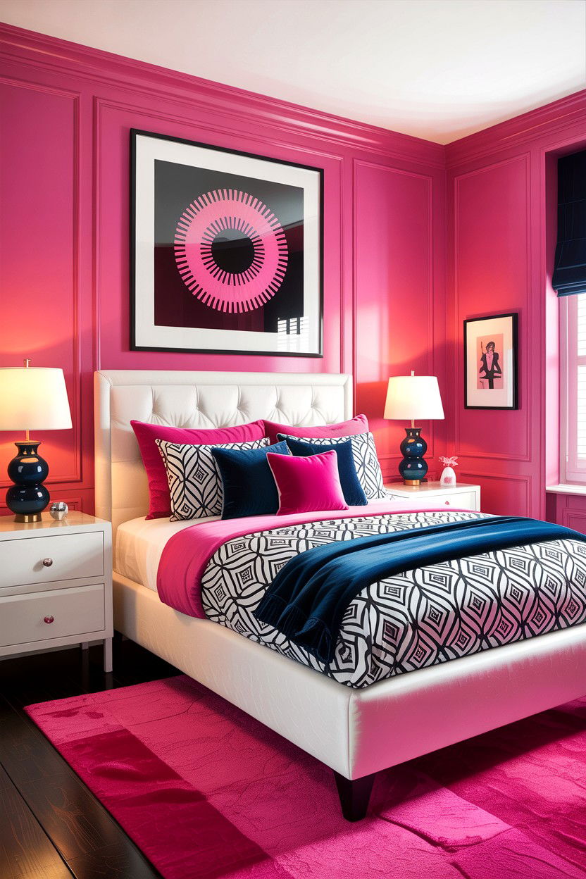30 Dreamy Bedroom Pink Walls for a Soothing Retreat