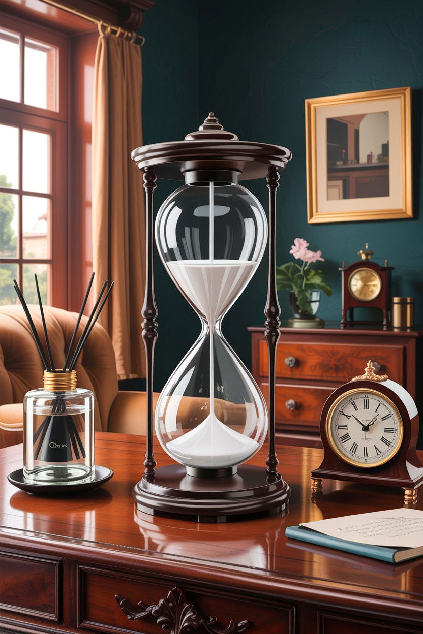 Hourglass Glass Diffuser - 30 living room diffusers