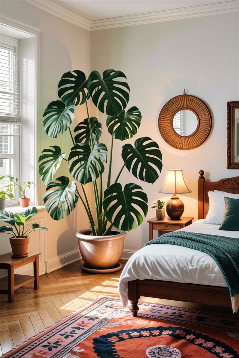 Indoor Plant Decor - 30 Finnish bedroom ideas