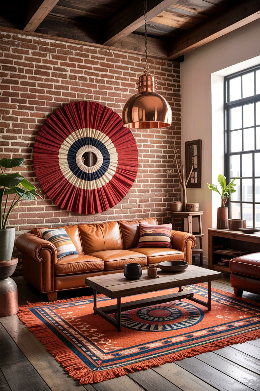 Industrial African Living Room - 30 African living room ideas