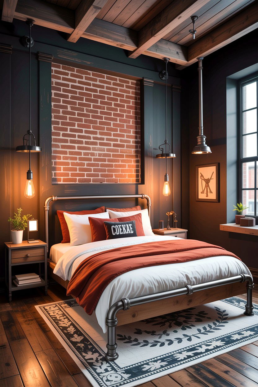 Industrial Bedroom - 30 bedroom inspiration boards