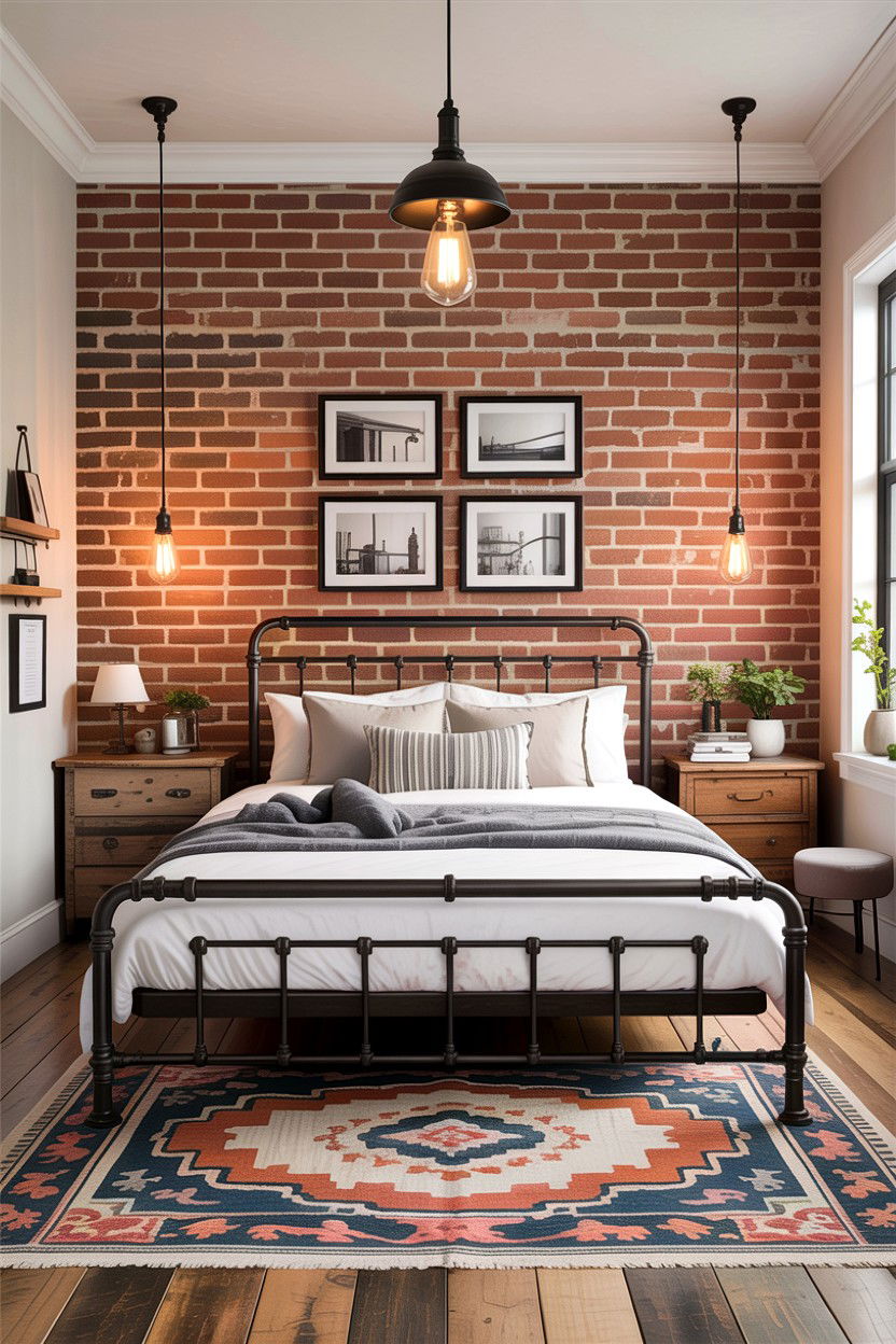 Industrial Bedroom - 30 bedroom vision boards