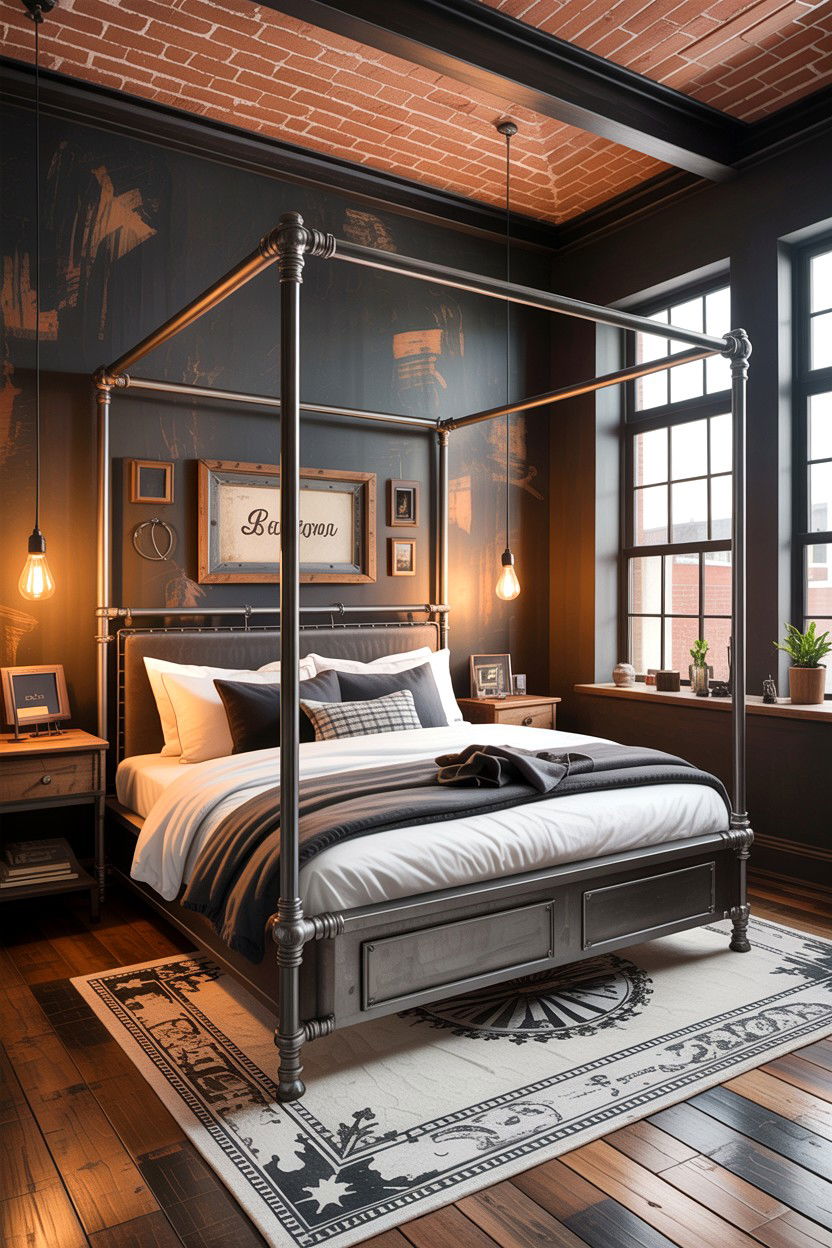 Industrial Bedroom - 30 designer bedroom ideas