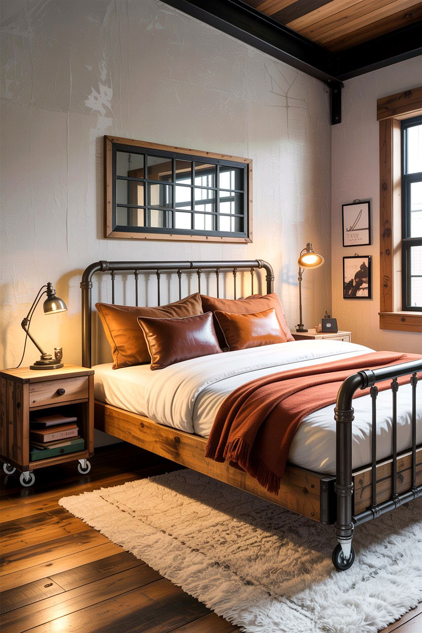Industrial Bedroom Furniture - 30 bedroom furniture ideas