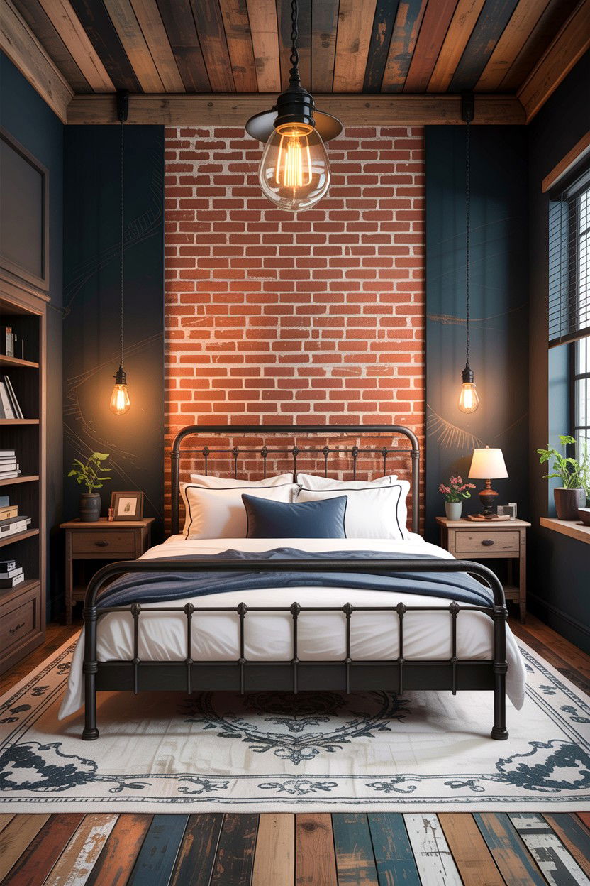 Industrial Bedroom Style - 30 bedroom ideas