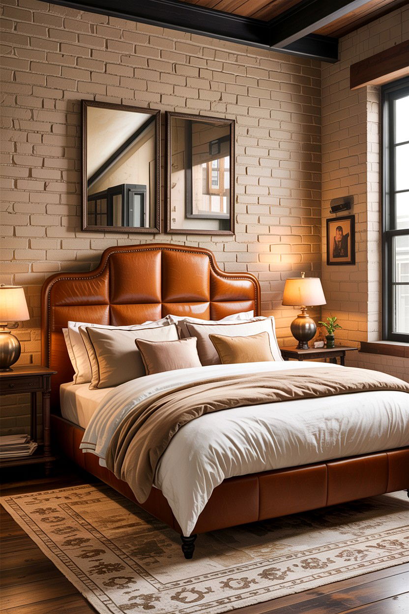 Industrial Beige Bedroom - 30 all beige bedroom ideas