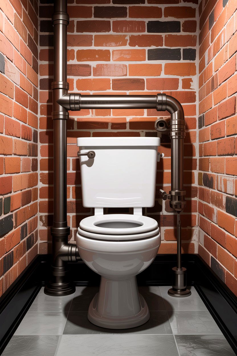 Industrial Dual Flush Toilet - 30 dual flush toilet ideas