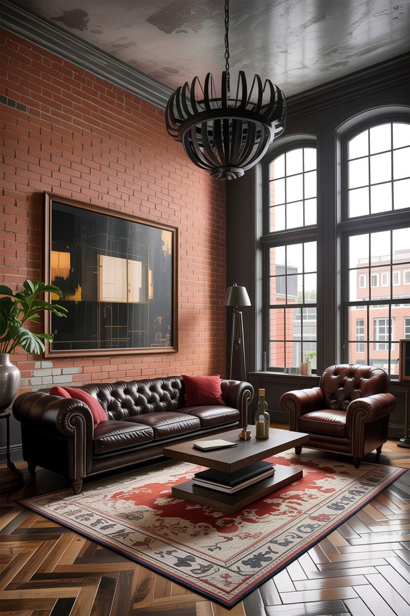 Industrial Formal Living Room - 30 formal living room ideas