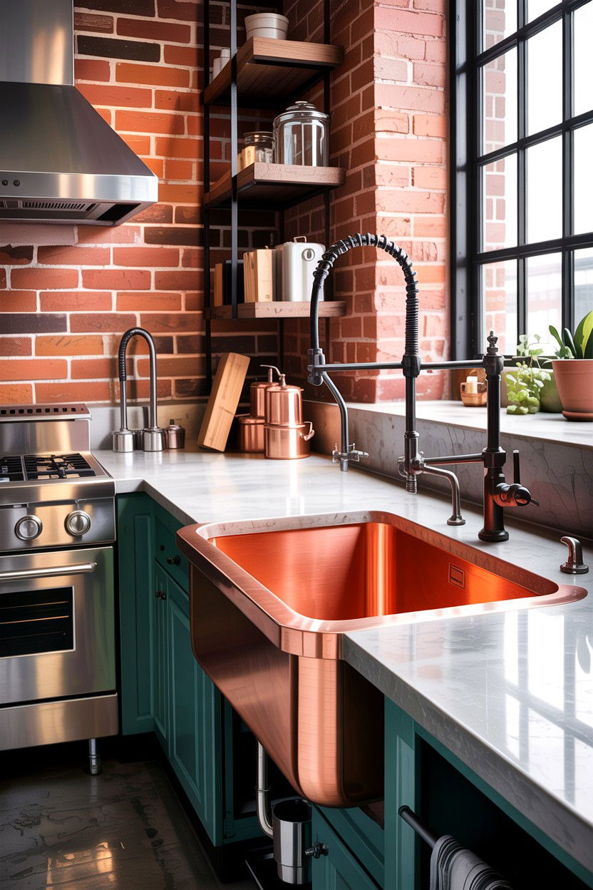 30 Copper Sink Ideas to Elevate Your Kitchen or Bath
