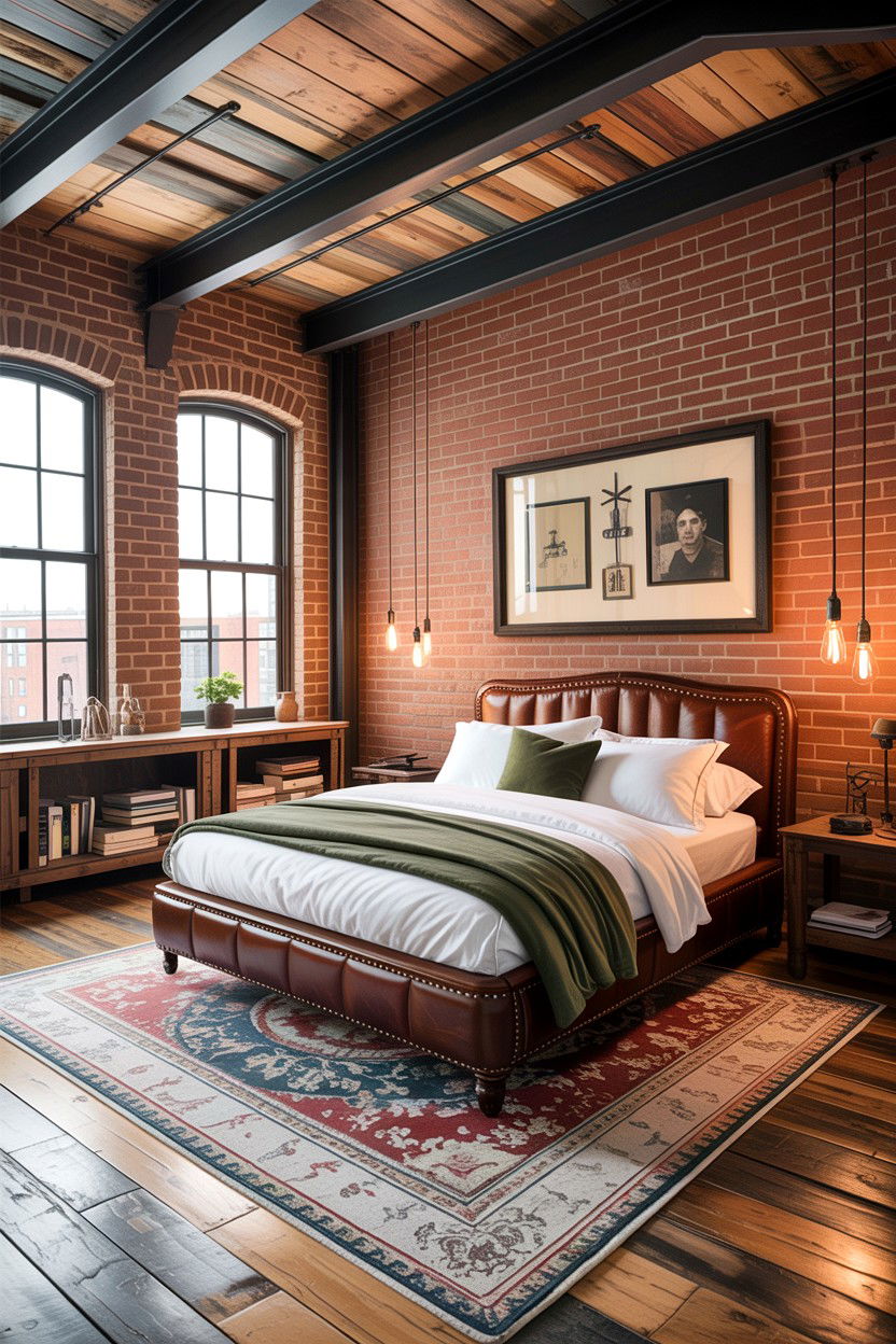 Industrial Loft Bedroom - 30 architect bedroom ideas