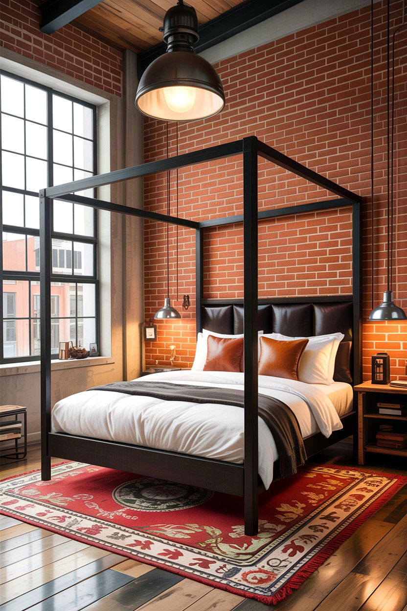 Industrial Loft Bedroom - 30 condo bedroom ideas