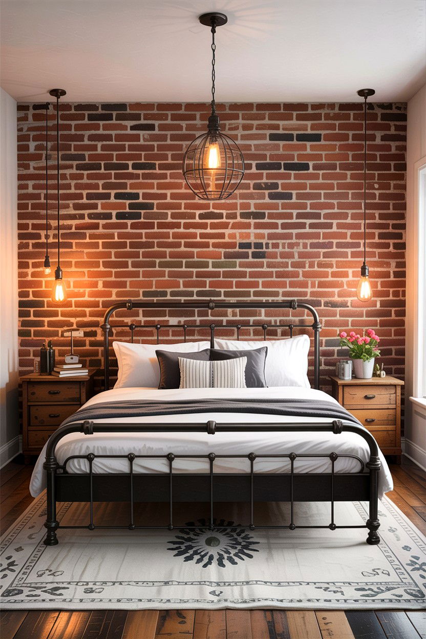Industrial Master Bedroom - 30 empty nester bedroom ideas