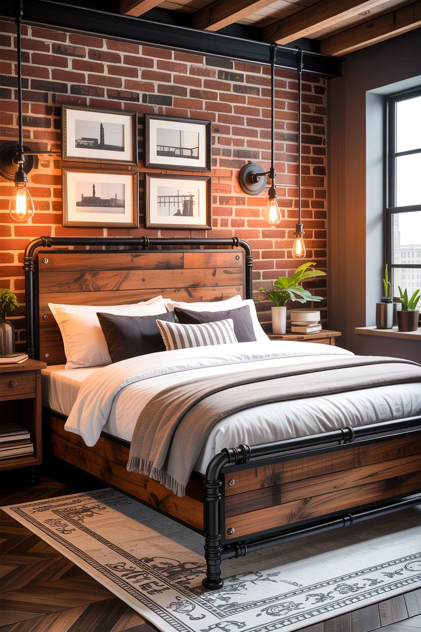 Industrial Panel Bed - 30 bedroom panel beds