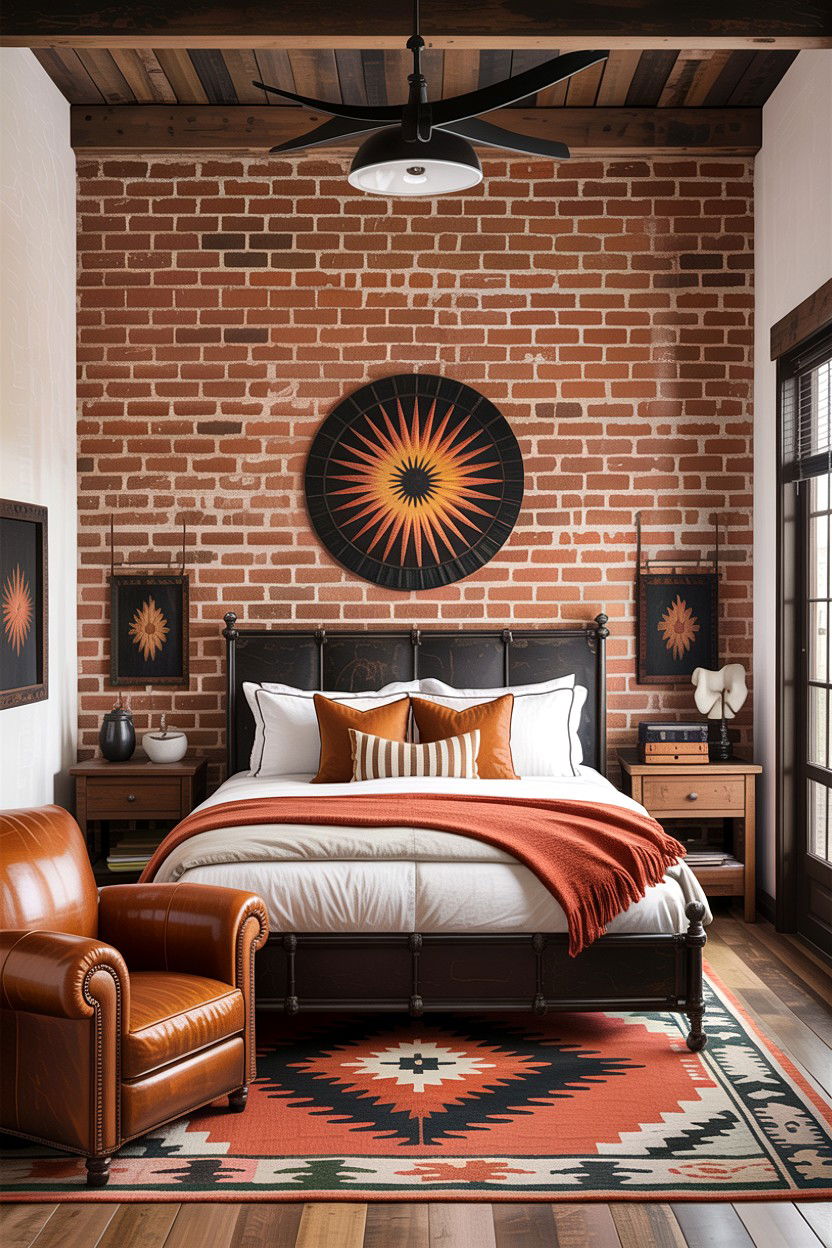 Industrial Southwestern Bedroom - 30 Southwestern bedroom ideas