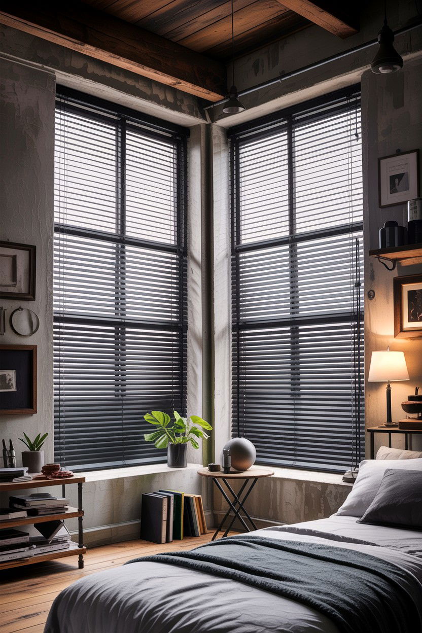 Industrial Venetian Blinds - 30 bedroom venetian blinds