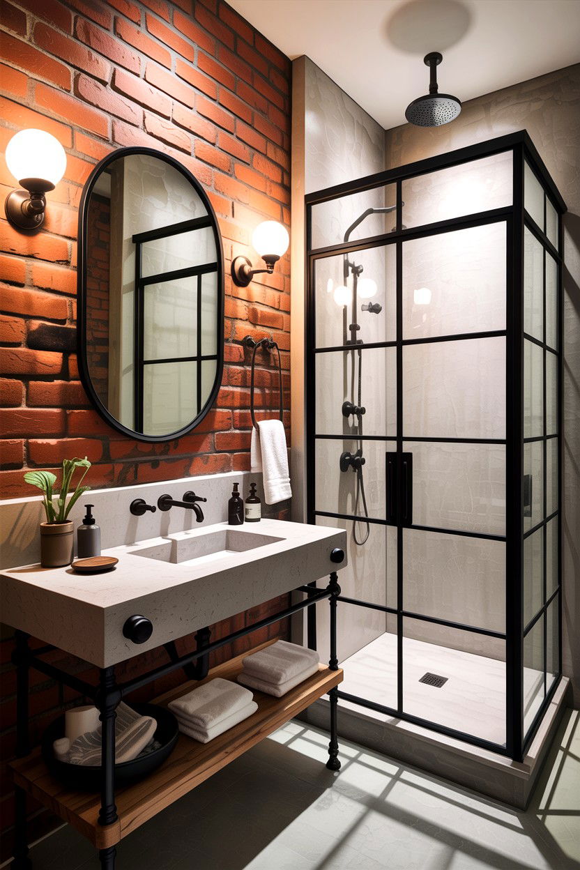 Industrial bathroom - 30 amazing bathroom ideas