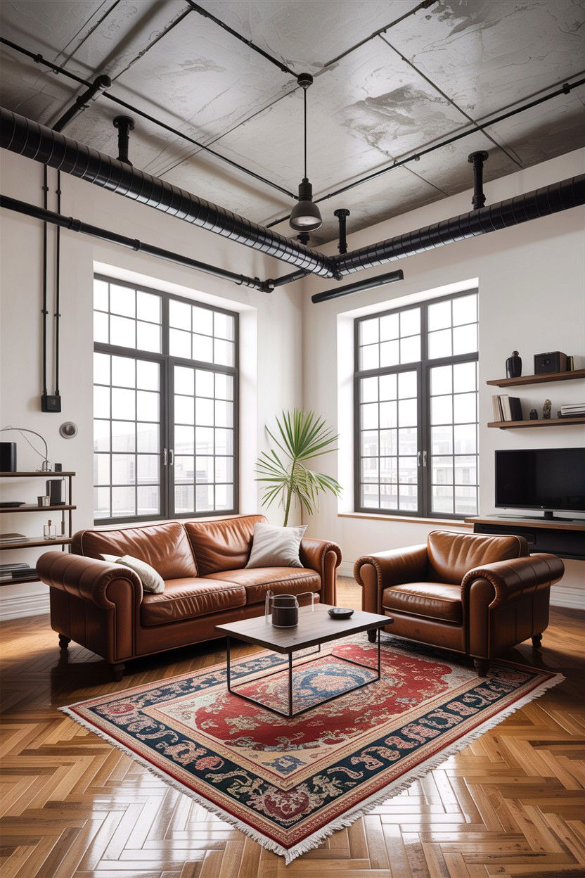 Industrial ceiling living room - 30 living room false ceiling designs