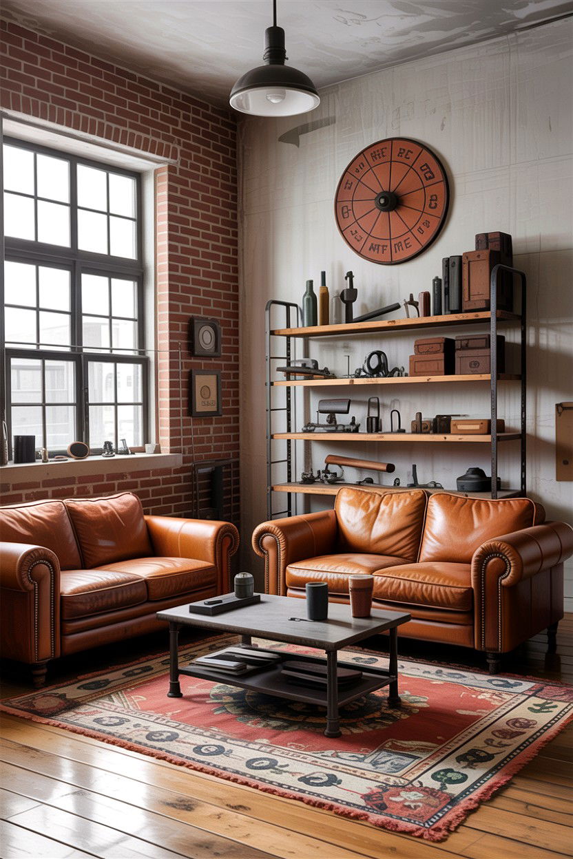 Industrial cluttercore living room - 30 cluttercore living room ideas