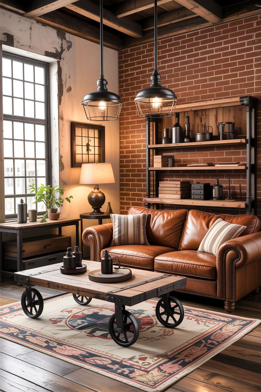 Industrial country living room furniture - 30 living room country furniture ideas