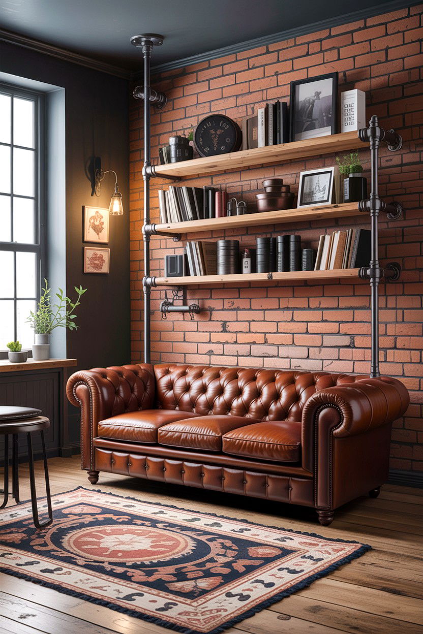 Industrial living room - 30 family living room ideas