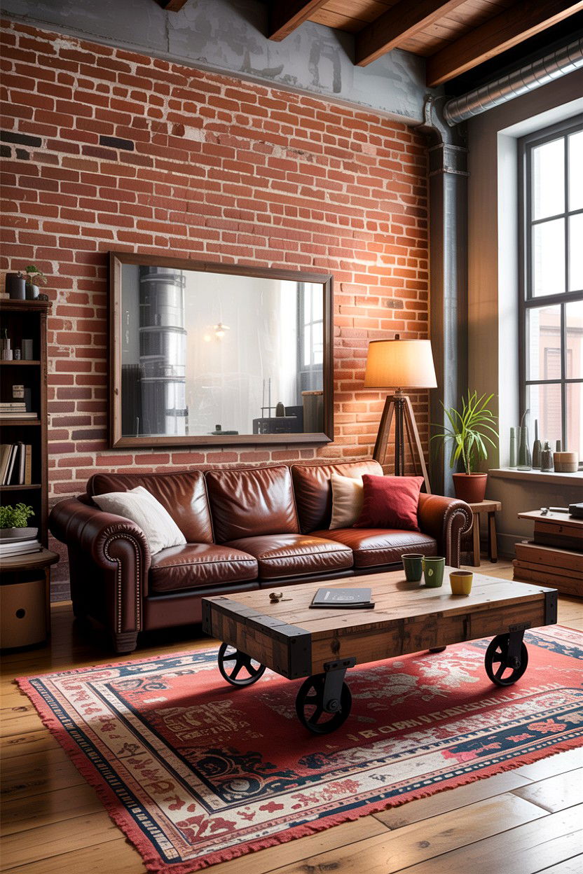 Industrial living room - 30 instant living room ideas