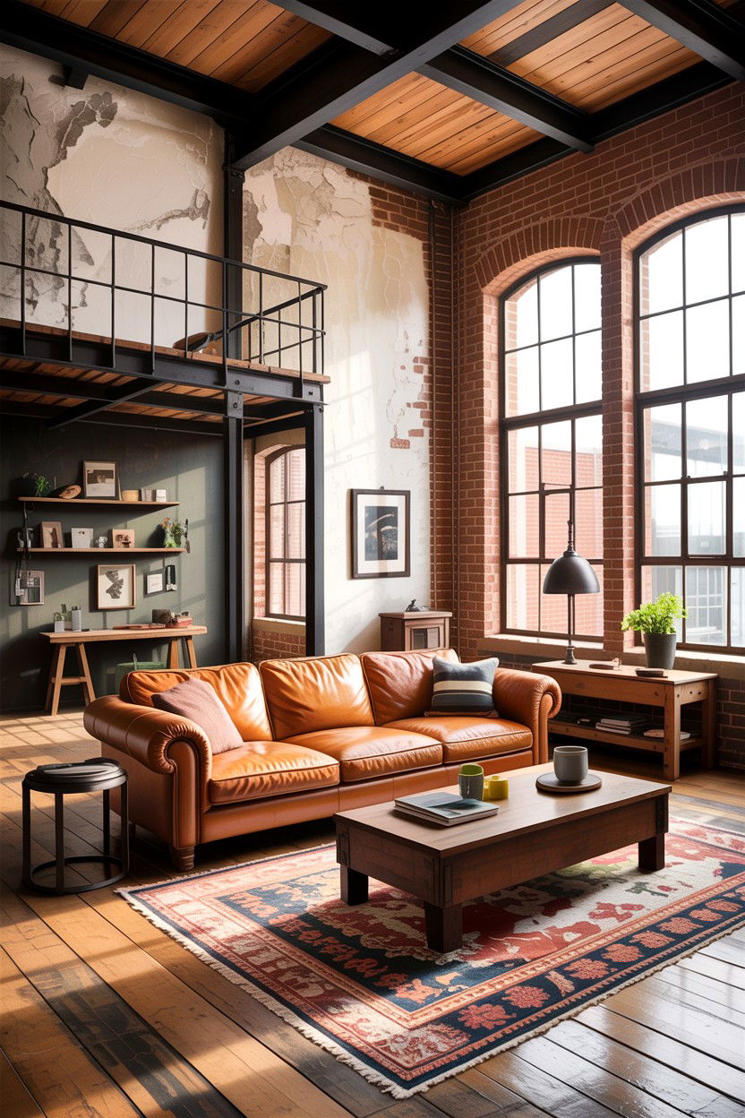 Industrial loft - 30 architect living room ideas