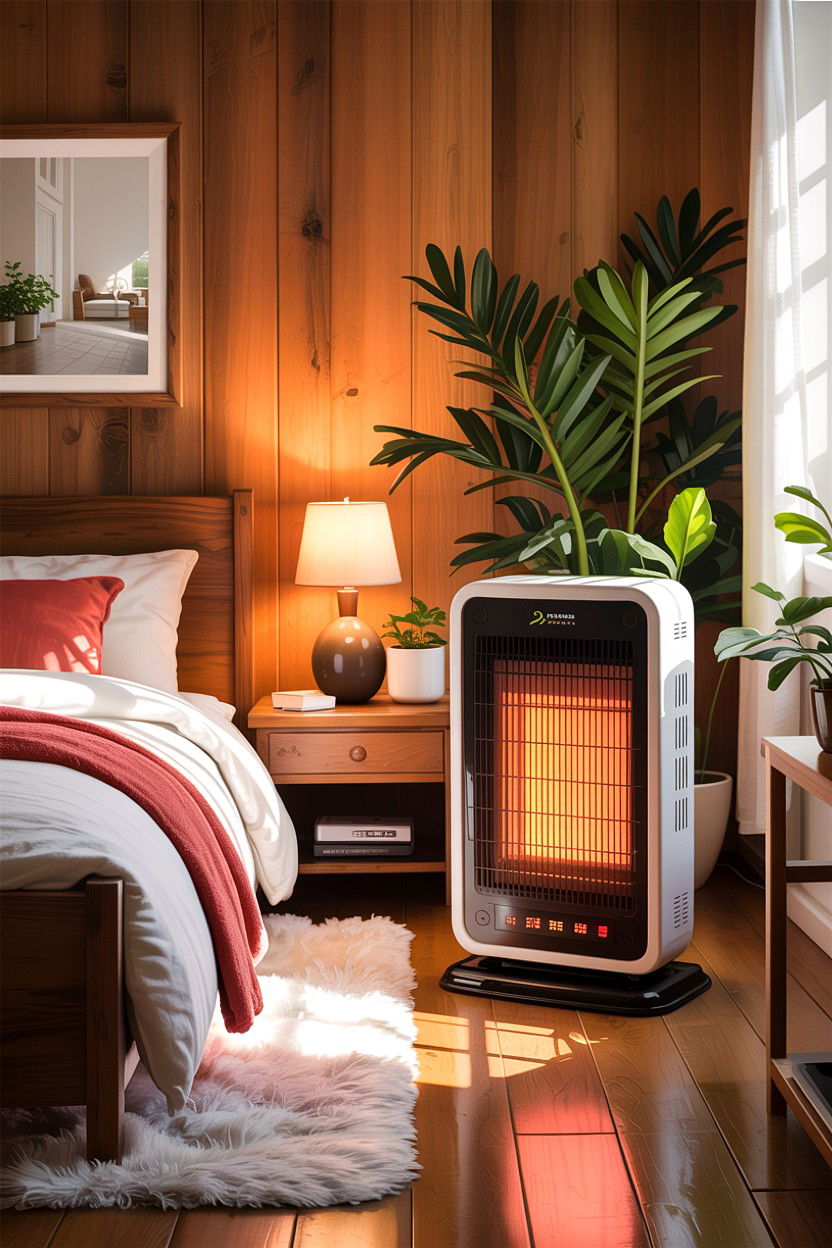 Infrared Space Heater - 30 bedroom heaters
