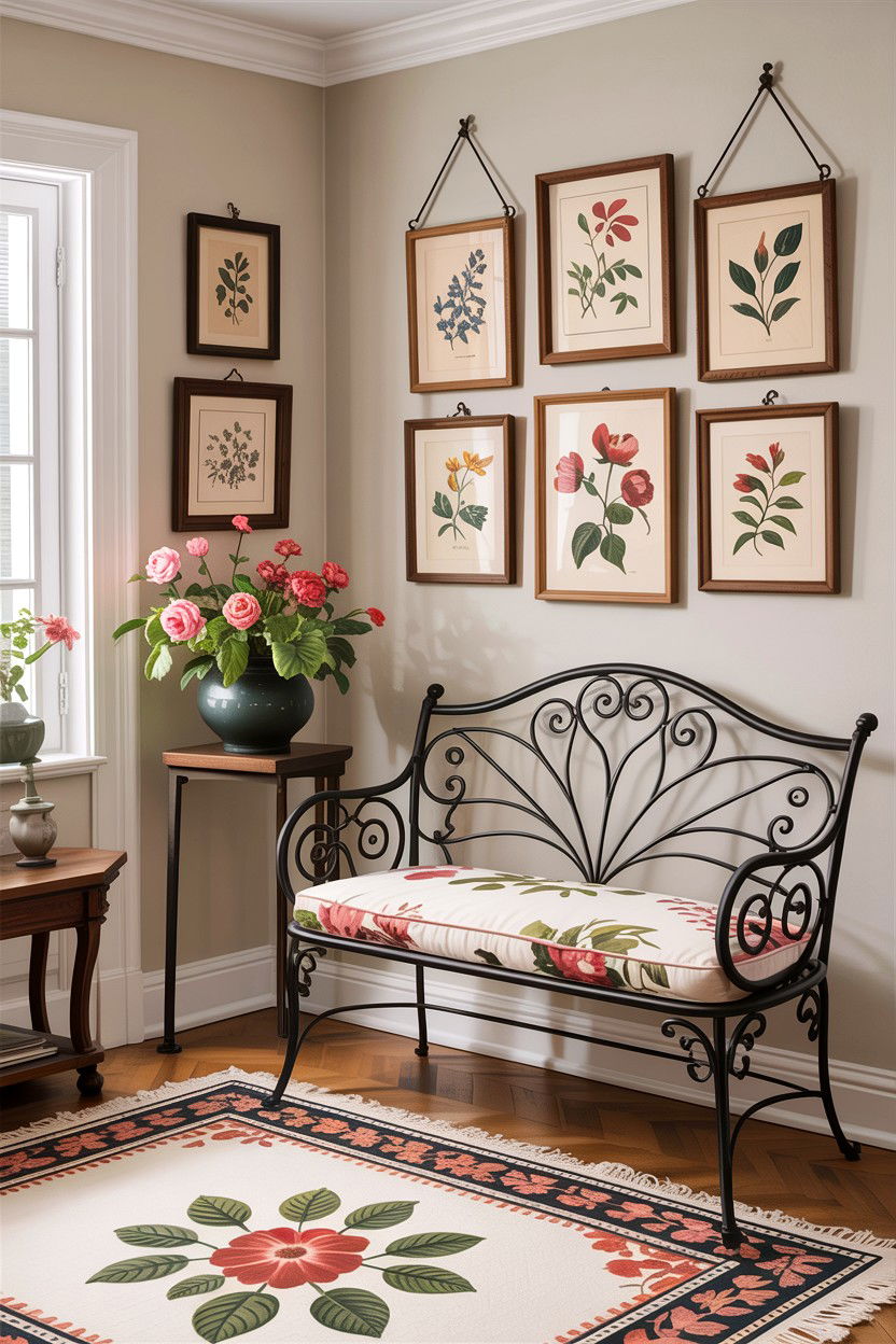 Iron garden bench - 30 living room Indian furniture ideas