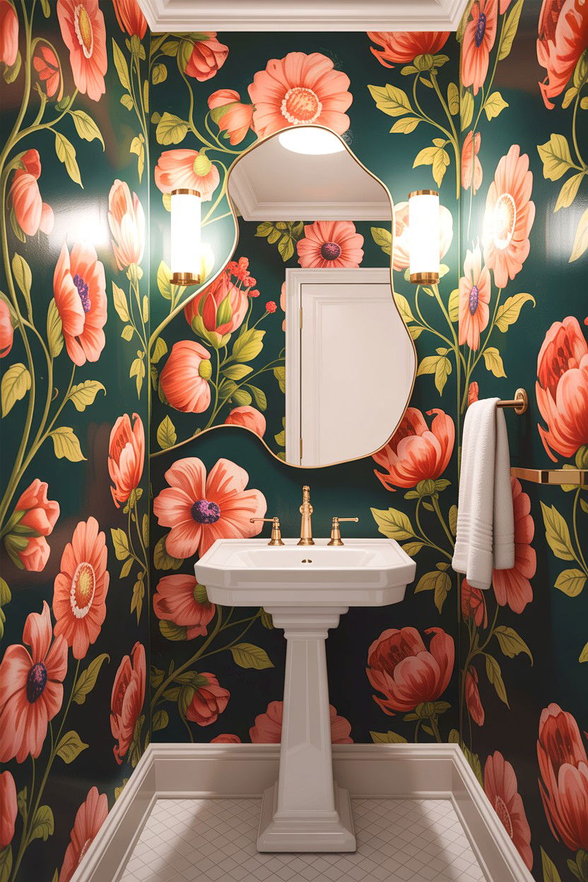 Irregular Shape Bathroom Mirror - 30 frameless bathroom mirror ideas