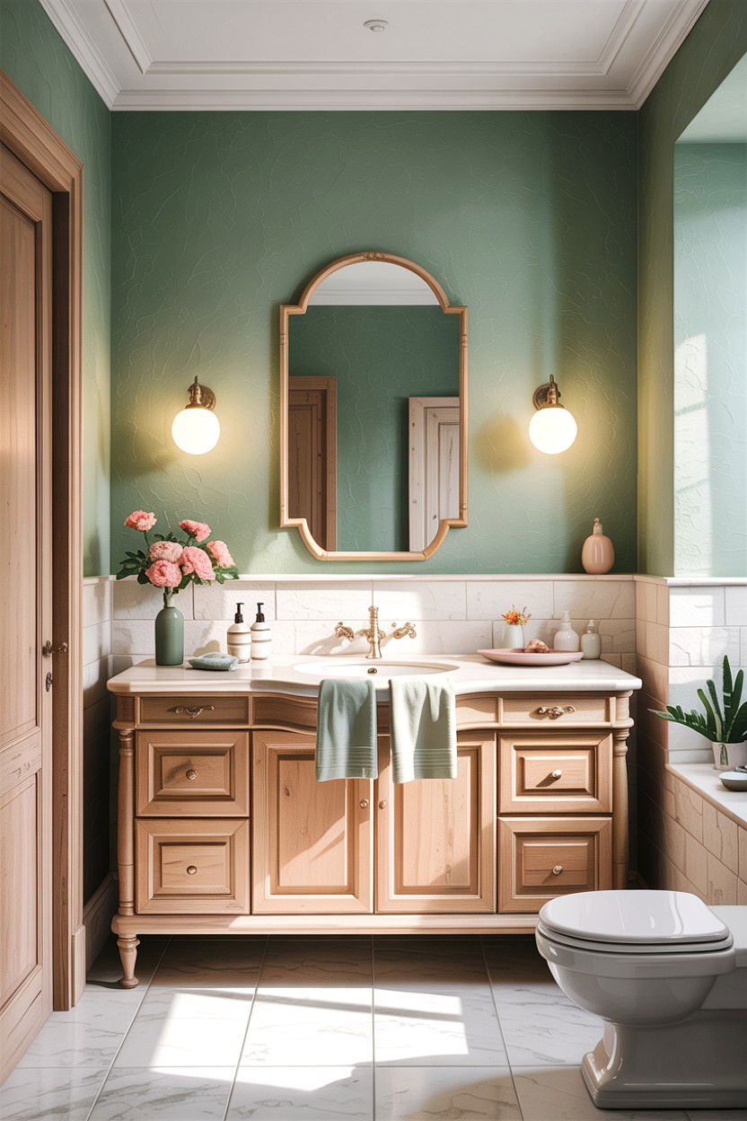 Italian Pastel Color Bathroom - 30 Italian bathroom ideas