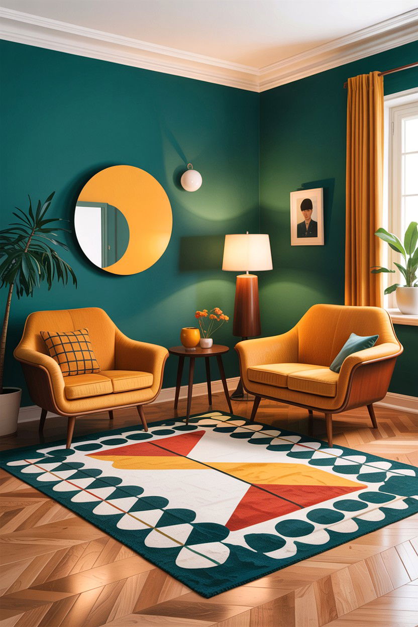 Italian mid century modern living room - 30 Italian living room ideas