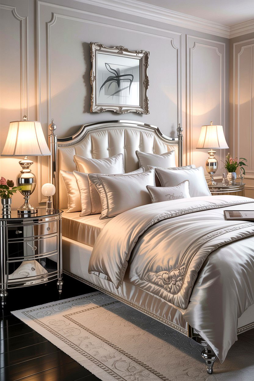 Ivory And Silver Bedroom - 30 ivory bedroom ideas