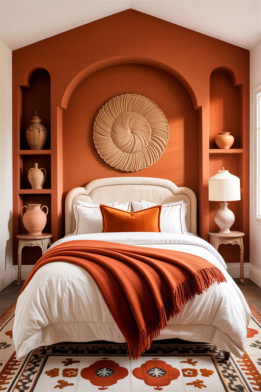 Ivory And Terracotta Bedroom - 30 ivory bedroom ideas