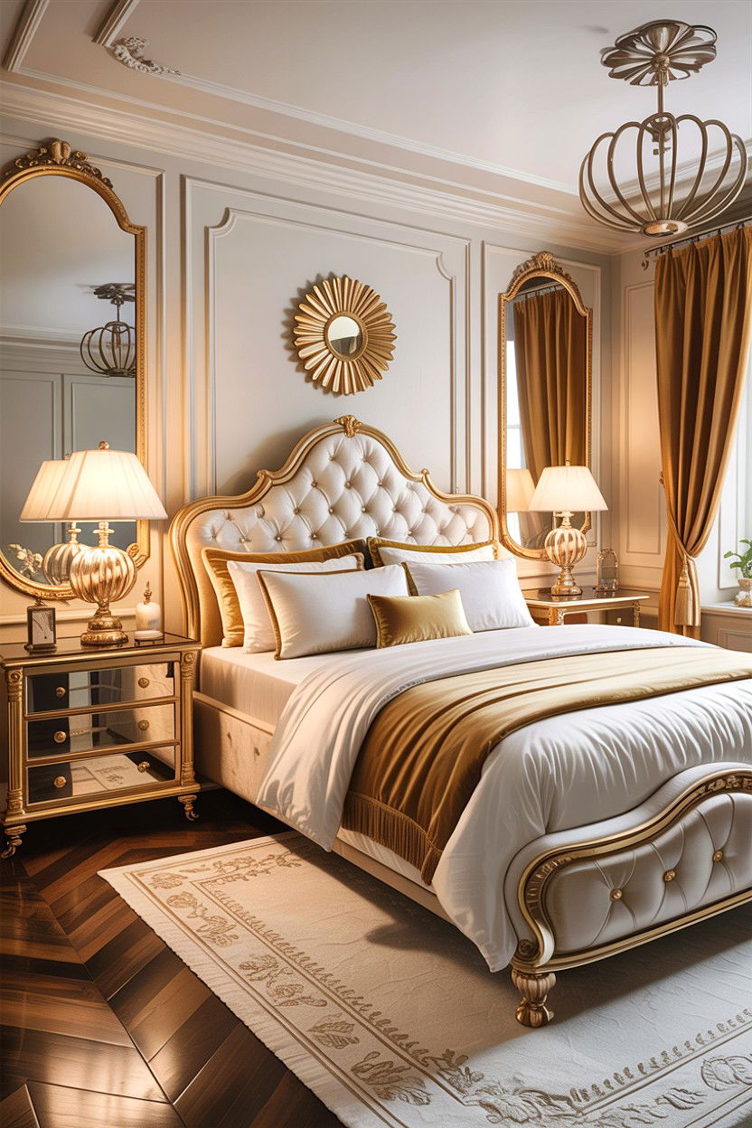Ivory Bedroom Gold Accents - 30 ivory bedroom ideas