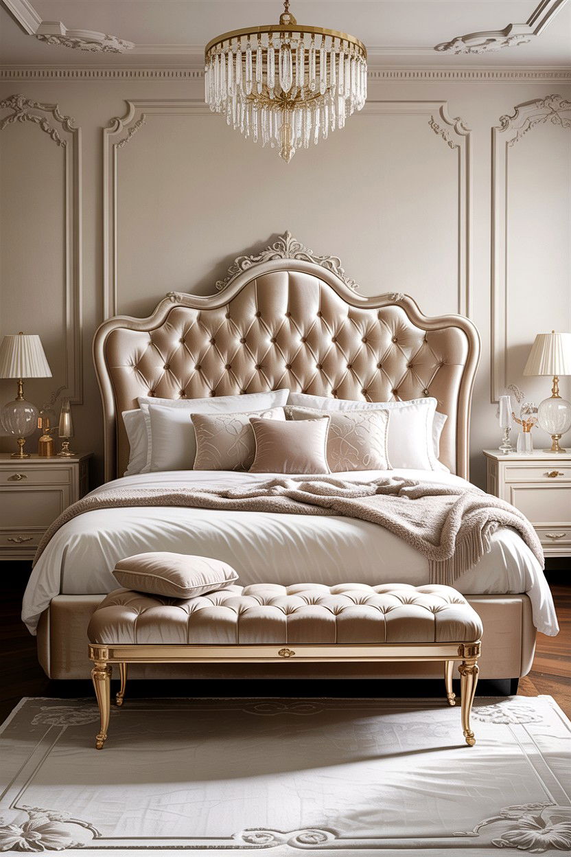 Ivory Bedroom Velvet - 30 ivory bedroom ideas