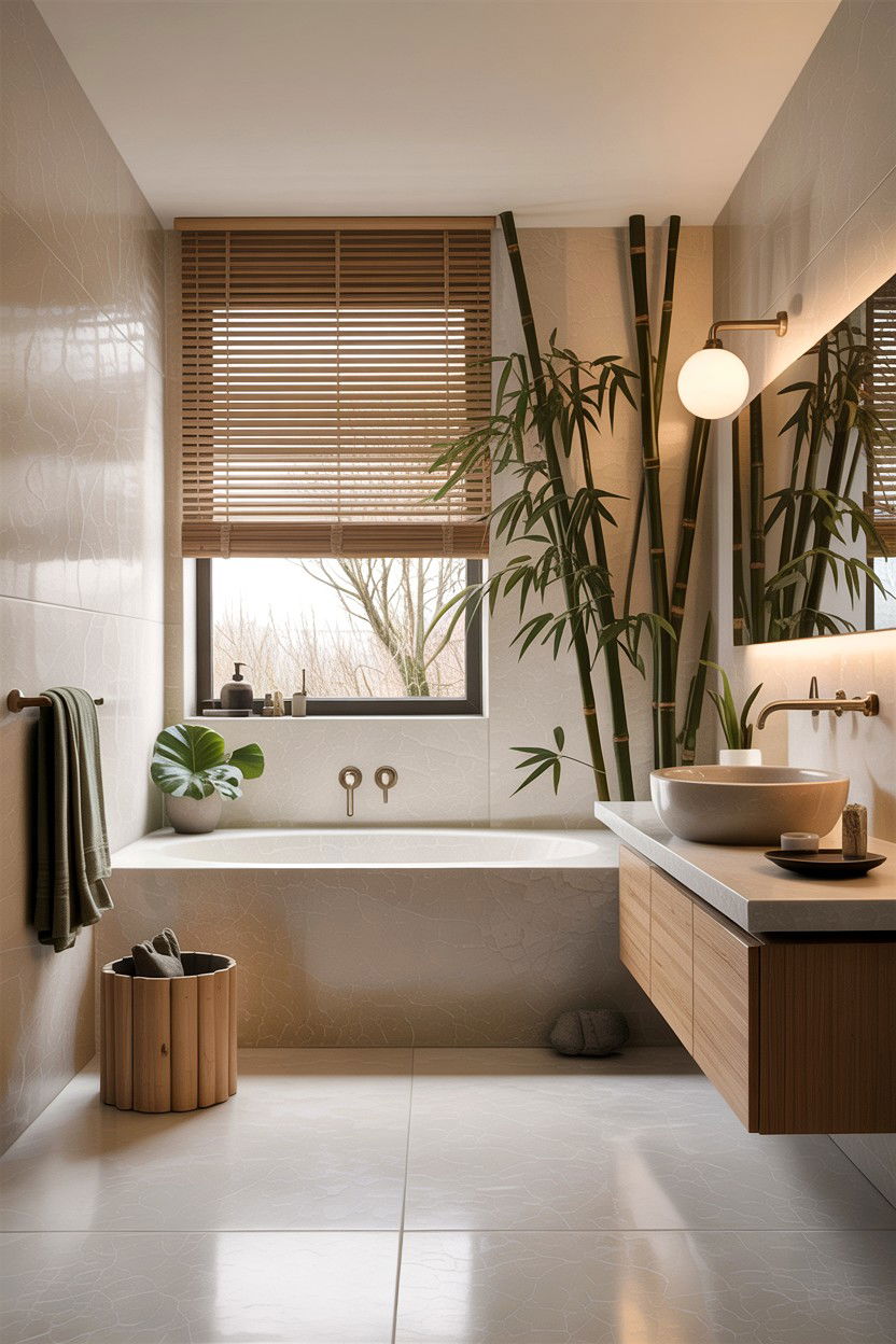 Japandi Bathroom - 30 ideal bathroom ideas