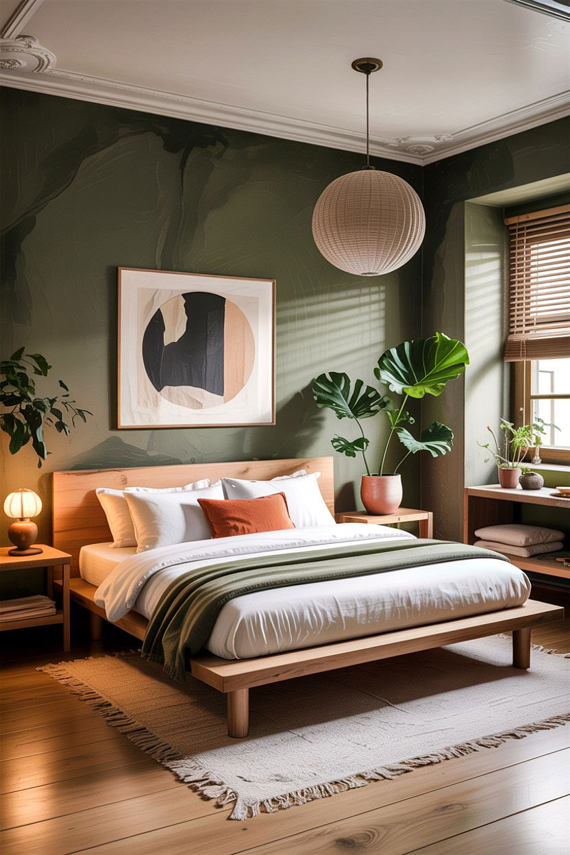 Japandi Bedroom - 30 bedroom designs