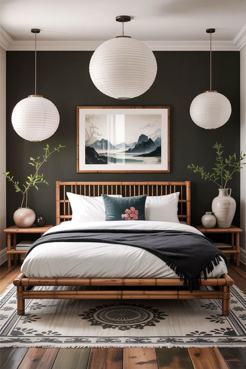 Japandi Bedroom - 30 bedroom enhancement ideas