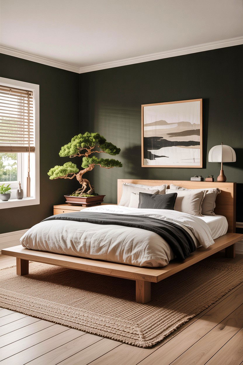 Japandi Bedroom - 30 bedroom renovation ideas