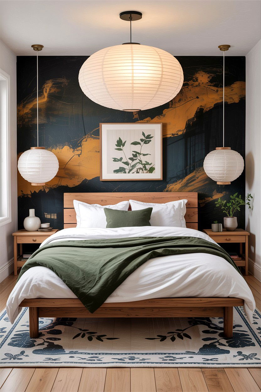 Japandi Bedroom - 30 bedroom vision boards